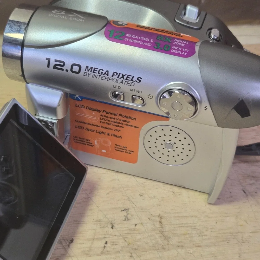 Sony Handycam DCR-HC90 Camcorder Clean untested no battery/charger read